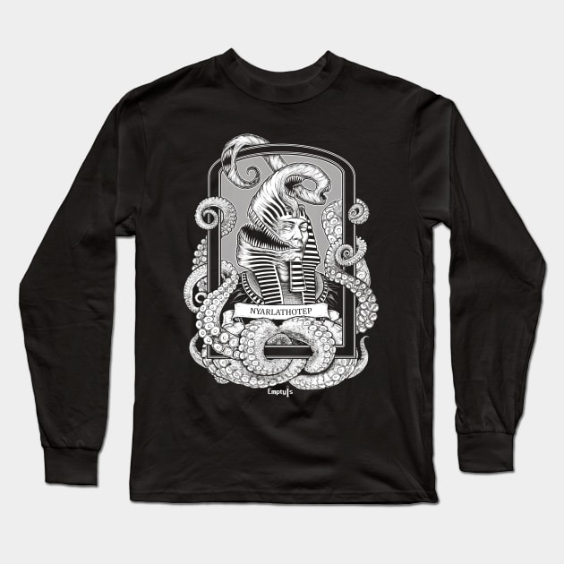 Nyarlathotep Lovecraft Long Sleeve T-Shirt by EmptyIs